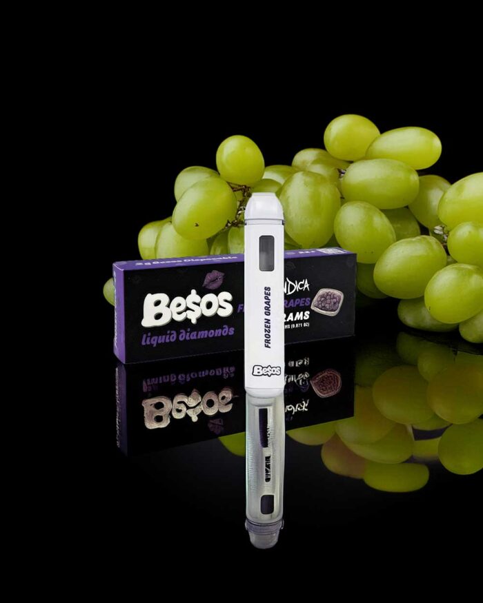 Frozen Grapes Besos Cart - 2G Indica Besos Disposable Vape