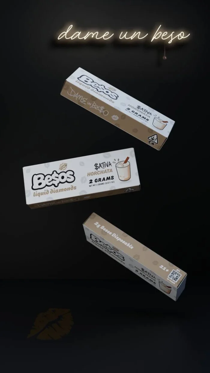 Horchata Besos Cart - 2G Sativa Besos Disposable Vape